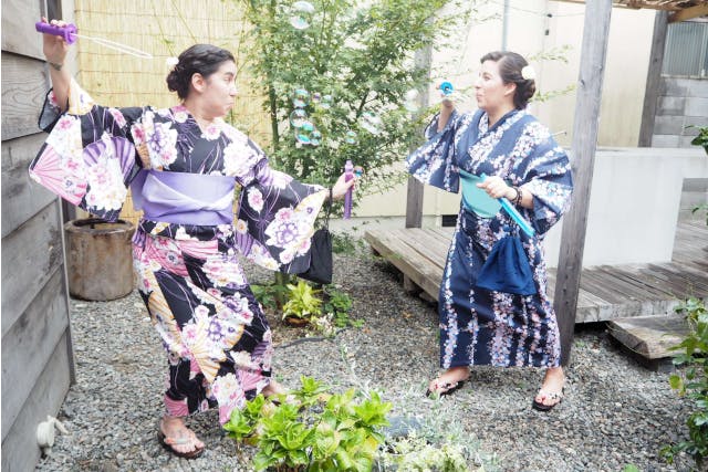 【京都府・宇治市・着付け体験】日本文化教室 浴衣を着て家に持ち帰る！