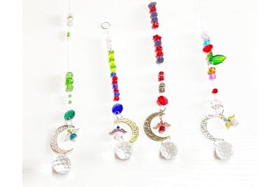 ガラス細工　キラキラ 北海道・帯広・ガラス細工】キラキラ！サンキャッチャー作り｜アソビュー！