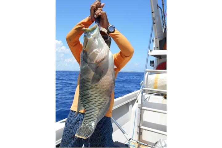 沖縄 糸満 海釣り 沖縄の最高級魚を狙おう 手ぶらで大物釣り体験2時間 アソビュー