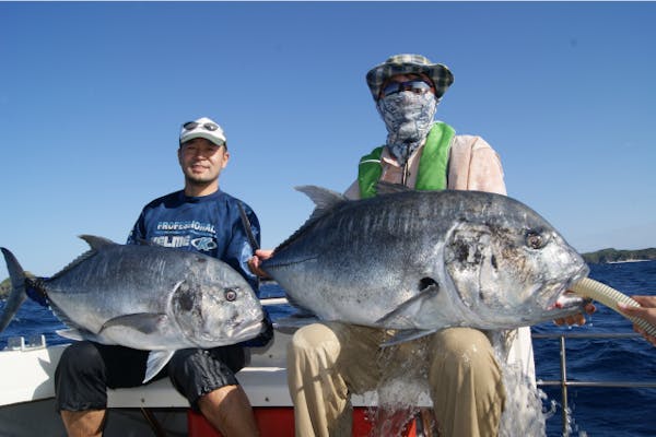 沖縄 海釣り 憧れの大物に挑戦 体験gtフィッシング半日 アソビュー