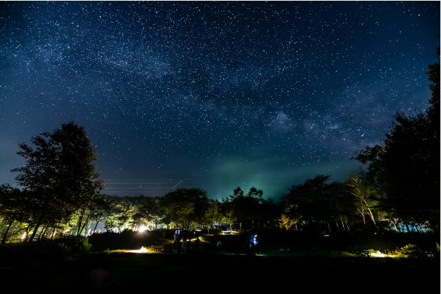 星空鑑賞 長野 昼神温泉郷から約分 日本有数の星空スポット 阿智村 で開催 星空鑑賞会 アソビュー