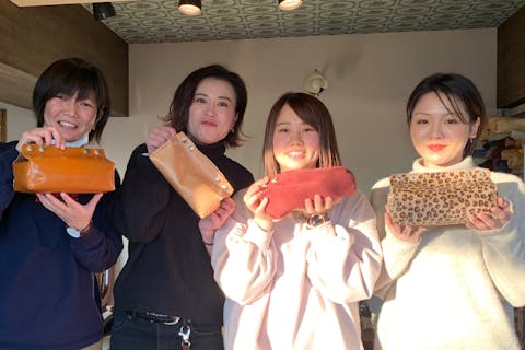 【神奈川・川崎・レザークラフト】希望者へ貸切対応相談可（2名～6名）！柔らかなレザーが美しいボックスティッシュケース作り