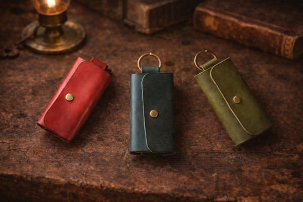 茅ヶ崎・レザークラフト体験】 初心者でも安心｜イタリアンレザーの