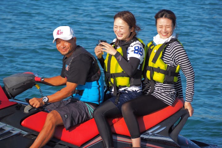 鹿児島 西之表 マリンスポーツ 青い海を満喫 マリンアクティビティ3種遊び放題 アソビュー