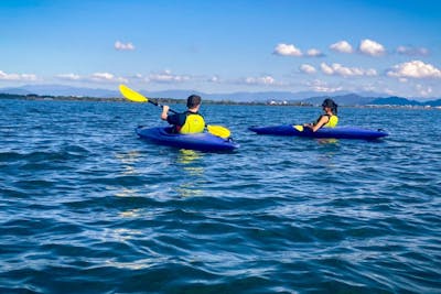 カヤック 滋賀・大津・カヤック】びわ湖冒険アドベンチャーカヤック（2時間