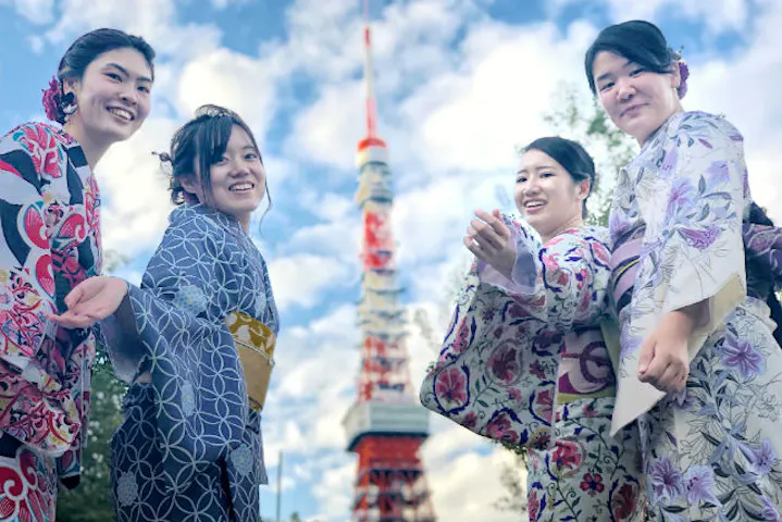 東京 浅草 着物レンタル 浅草でレンタル着物 グループプラン 4名以上 アソビュー