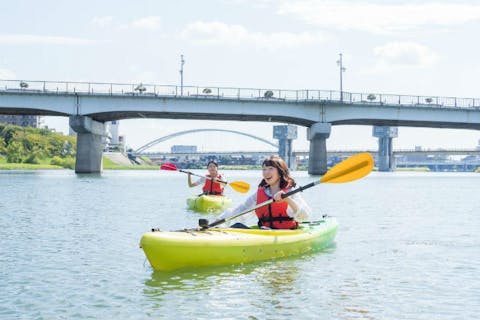 【岡山県・岡山市・カヌー】カヌーエコツアー体験・ショートコース（90分）
