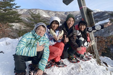 【群馬・みなかみ・スノーシュー】銀色の世界でアニマルウオッチの大冒険！スノーシュー半日コース