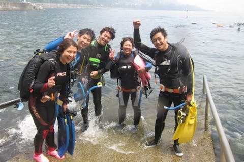 【伊豆・ファンダイビング】2ビーチダイブ！大人気ポイント「ヨコバマ」に潜ろう