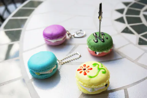 兵庫 神戸 食品サンプル作り まるで本物そっくり 可愛いマカロンで作る小物1個 アソビュー