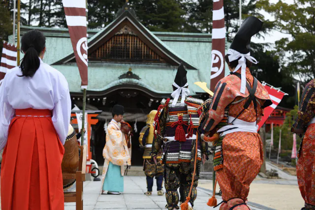 広島・因島】村上海賊ゆかりの神社で鎧武者等祈願体験＜標準プラン