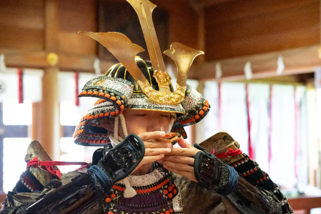 【広島・因島】村上海賊ゆかりの神社で鎧武者等祈願体験＜本格プラン＞