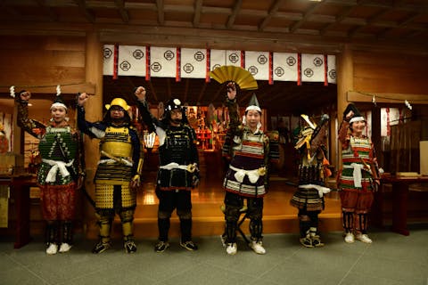 【広島・因島】村上海賊ゆかりの神社で鎧武者等祈願体験＜本格プラン＞