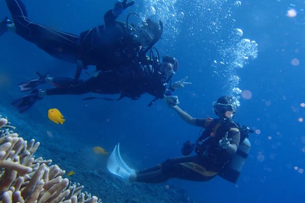 沖縄・池間島・ダイビング】八重干瀬で体験ダイビング+シュノーケル3