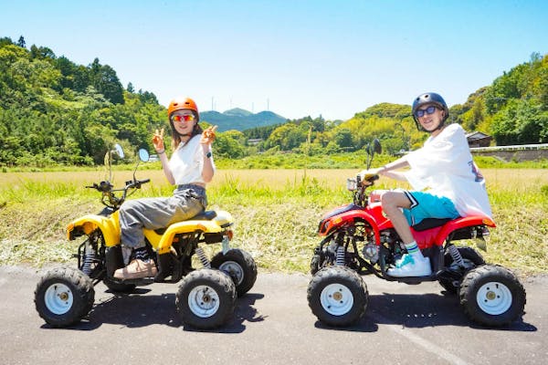 高知/大月・四輪バギー】爽やかな風を感じよう！ミニコース 90分