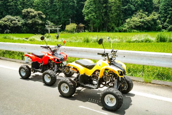 高知/大月・四輪バギー】心も体もリフレッシュ！海までコース 2.5時間