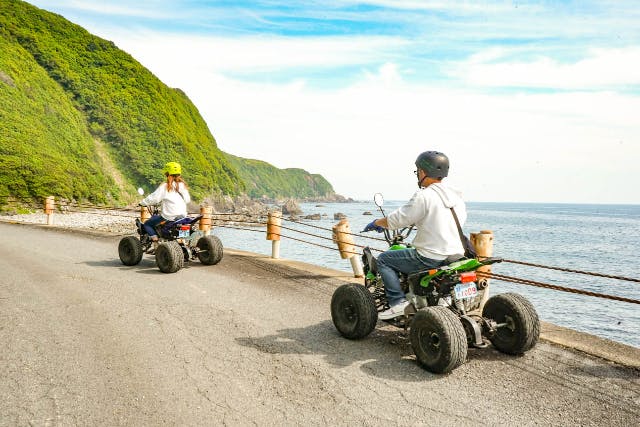 【高知/大月/柏島・四輪バギー】アトラクション感覚で楽しめる！ラリーコース 6時間