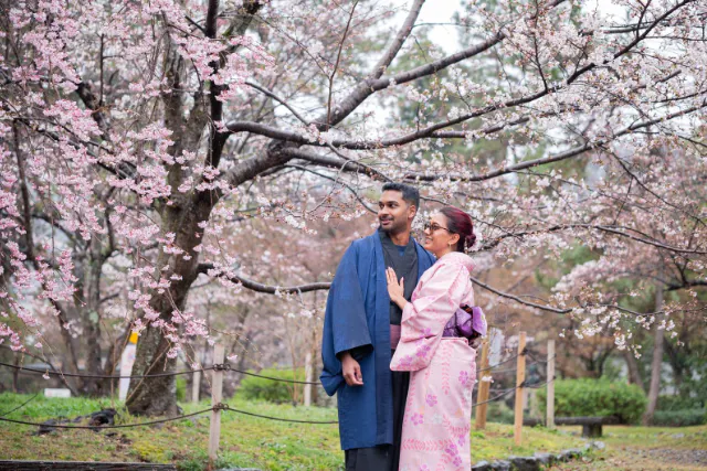 【京都府・京都市・着物レンタル】艶やかな着物姿で京都の街を散策！着物レンタル