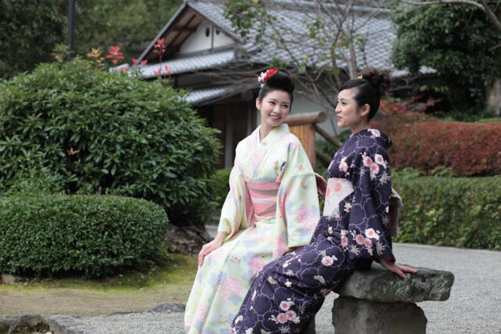 熊本県 熊本市 着物レンタル 和服姿で熊本の歴史ある城下町を観光 きもの体験 アソビュー
