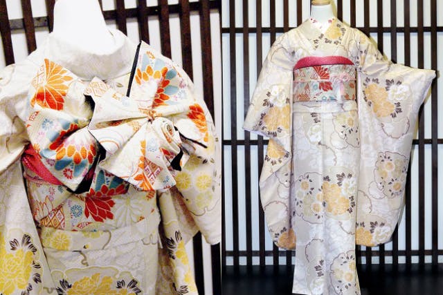 【水前寺店】振袖レンタル　ワンラック上の豪華なお着物のレンタルプラン（中振袖プラン）