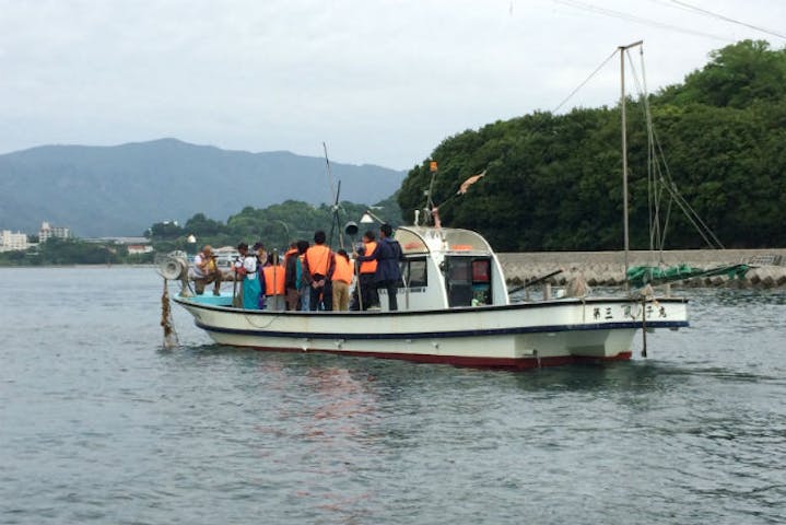 香川 小豆島 漁業体験 漁船に乗って刺し網漁の臨場感を体験 地元漁師と漁業体験 アソビュー