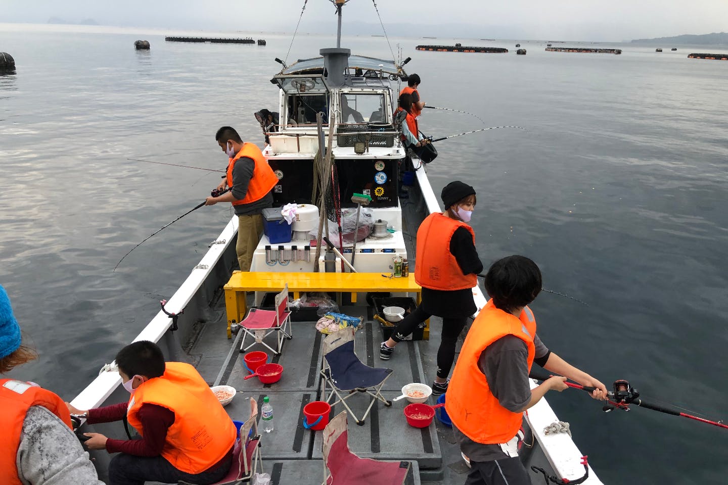 鹿児島県 鹿児島市 船釣り 初心者 お子さま歓迎 桜島を望む錦江湾で船釣り体験 アソビュー