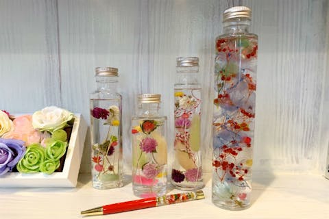 【岐阜・山県・ハーバリウム】植物の彩りでお部屋を華やかに飾る！ハーバリウム1個