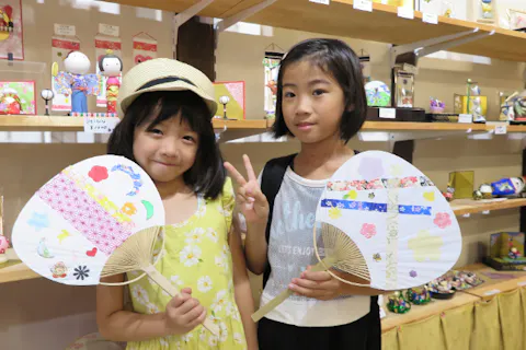 【岐阜・美濃・伝統工芸】夏におすすめ！和紙うちわ手作り体験！ファミリー・カップル・女子旅・グループ旅行におすすめプラン♪
