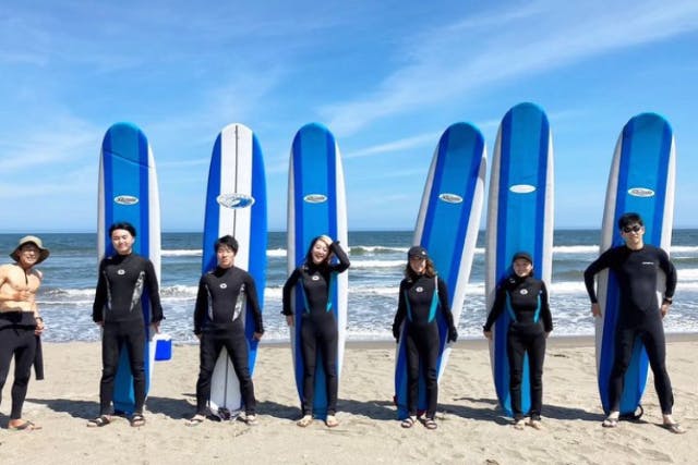 【千葉・大網・体験サーフィン】リバティサーフで九十九里浜の波に乗ろう！初めての方大歓迎！体験サーフィンコース