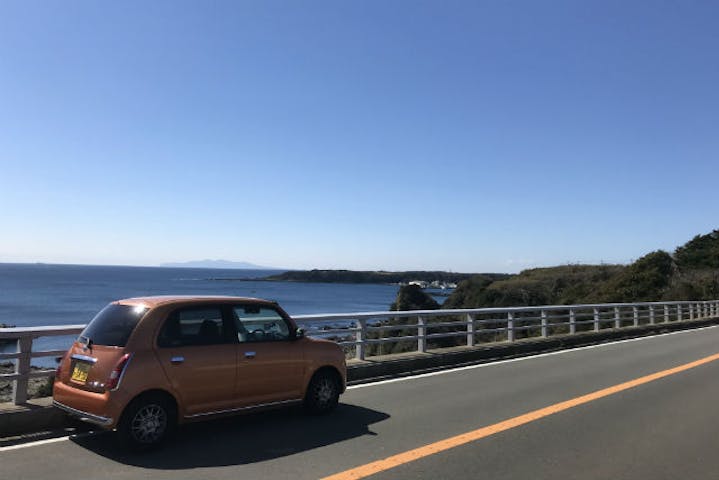 神奈川 三浦 乗り物レンタル キュートな軽自動車でお出かけ レンタカーサービス アソビュー