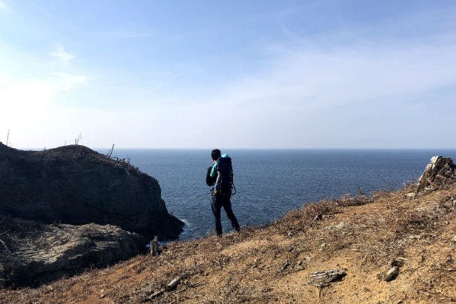 【島根・鷺浦・ハイキング】断崖絶壁の鷺浦灯台と日本海を一望！鷺浦ハイキング（5km）