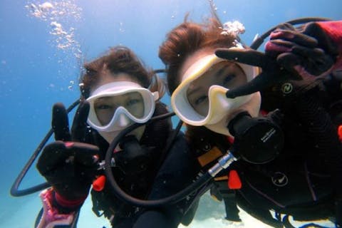 【沖縄・慶良間・体験ダイビング】ケラマブルーを大満喫！慶良間諸島1日コース