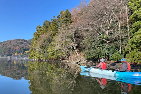 【福井・若狭・カヤック】秋カヤック！浦見川＆水月湖コース＜ダッチオーブンランチ付＞