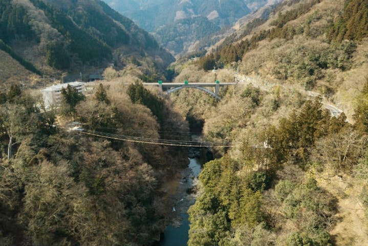 埼玉 秩父 アスレチック スリル満点キャニオンウォークと爽快ジップラインを体験 アソビュー