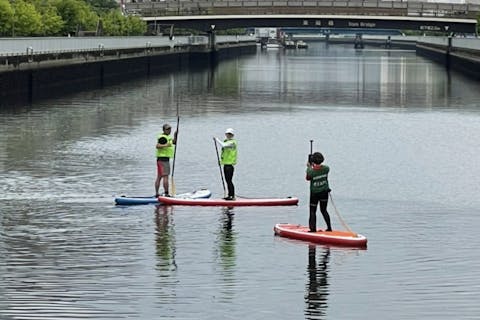 【東京・江東区・SUP】初心者歓迎！汐浜運河でSUP体験！日本スタンドアップパドルボード協会公認スクール