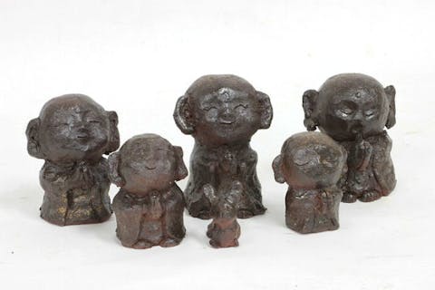 【兵庫・姫路・手びねり】形、表情も自分好みに作れる！お地蔵さん作り（1～2個）