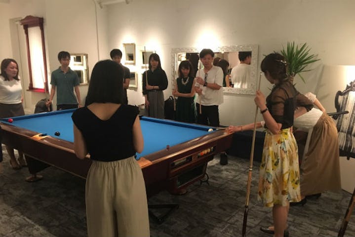 赤坂 ビリヤード 初めての方歓迎 会員制サロンで本格ビリヤードレッスン 特典 グローブプレゼント アソビュー 赤坂 ビリヤード 初めての方歓迎 会員制サロンで本格ビリヤードレッスン 特典 グローブプレゼント アソビュー