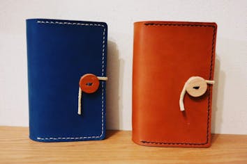大阪・東大阪・レザークラフト】使うほど味が出る。手帳カバーor