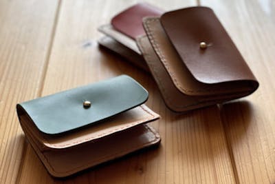 大阪・東大阪・レザークラフト】コンパクトでポケットにもぴったり！お