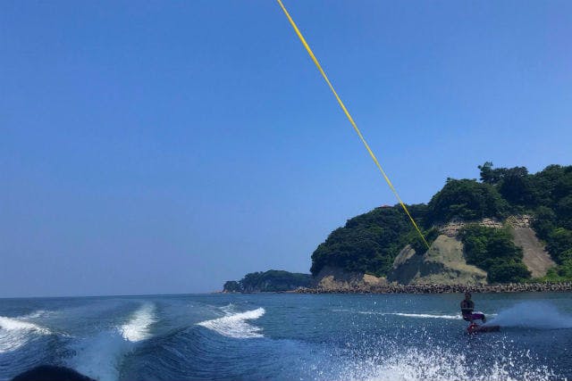 【福岡・遠賀・ウェイクボード】夏の海を大満喫！「ウェイクボード」を体験！