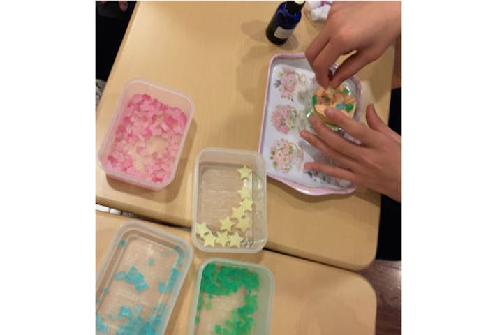 福島県 福島市 手作り石鹸 見た目もかわいい カップケーキ石けん作り 4個 アソビュー