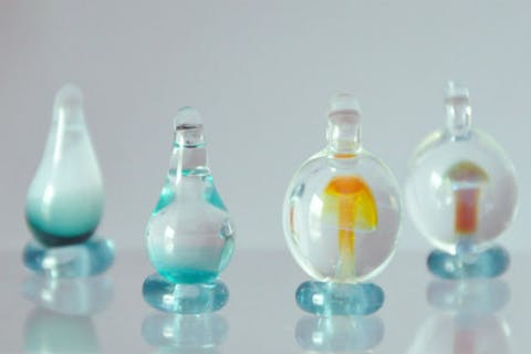 【三重・伊勢・ガラス工房】光が透き通る美しさ。ガラスのしずくアクセサリー制作