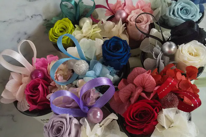 プリザーブドフラワー 日本最大の体験 遊び予約サイト アソビュー