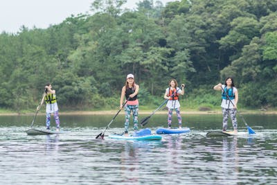 鳥取砂丘・多鯰ヶ池・SUP】水辺のオアシスを満喫。SUPクルーズ