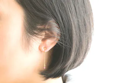 福岡 糸島 手作りピアス 耳元にさりげなく輝く天然石 ピアスorイヤリング1点 アソビュー