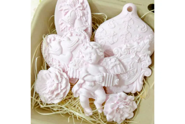 神奈川・逗子・手作り雑貨】石膏で作る小さなオブジェ・アロマストーン