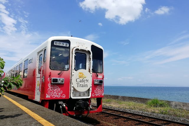 【長崎・諫早・観光列車】のどかな風景と地元グルメを堪能！しまてつカフェトレイン