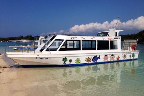 出航10分前まで受付中！直前予約でお得に乗船！川平湾グラスボート割引乗船券【お子様だけでの予約不可】