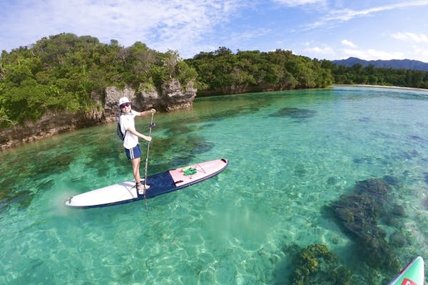 石垣島募集中)初心者に！サーフ、ファンボード！ソフテック、8フィート