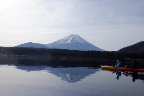 【山梨・本栖湖・カヤック】「絶景」富士山展望カヤック体験（120分）